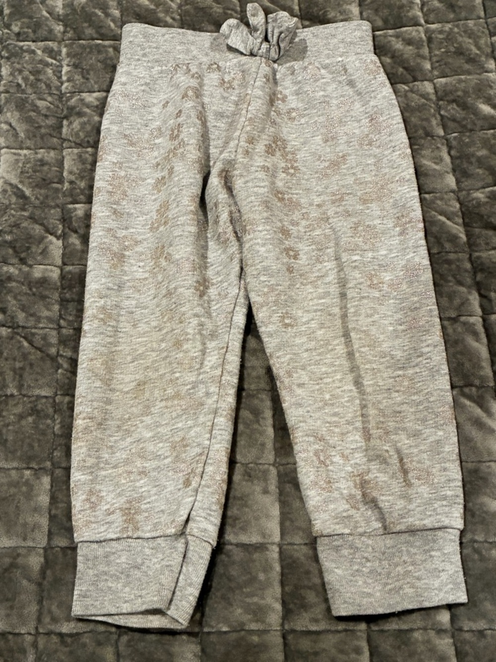 Carter's Light Heather Gray Kids Jogger Sweatpants